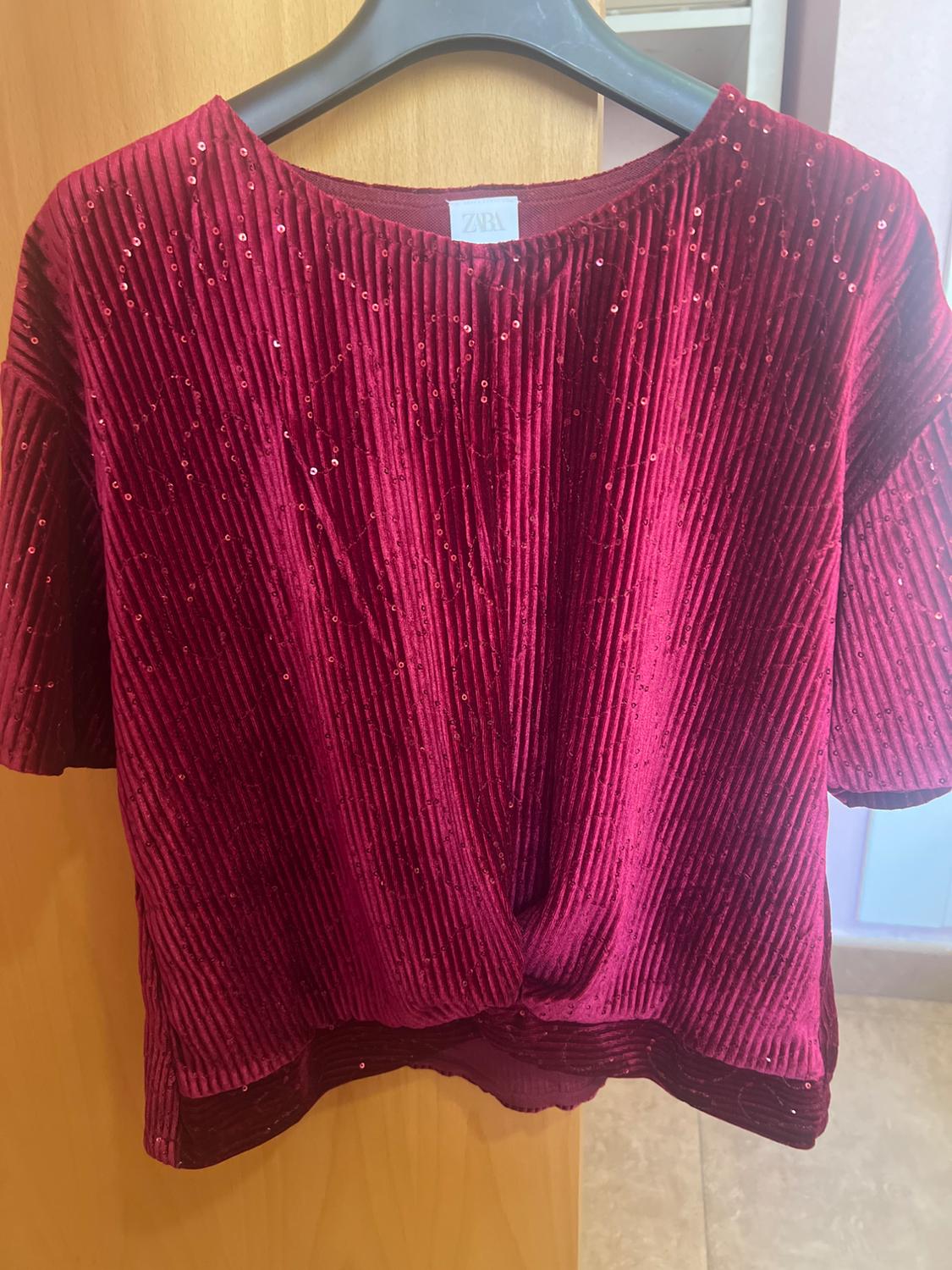 CAMISETA LENTEJUELAS TERCIOPELO - Image 4