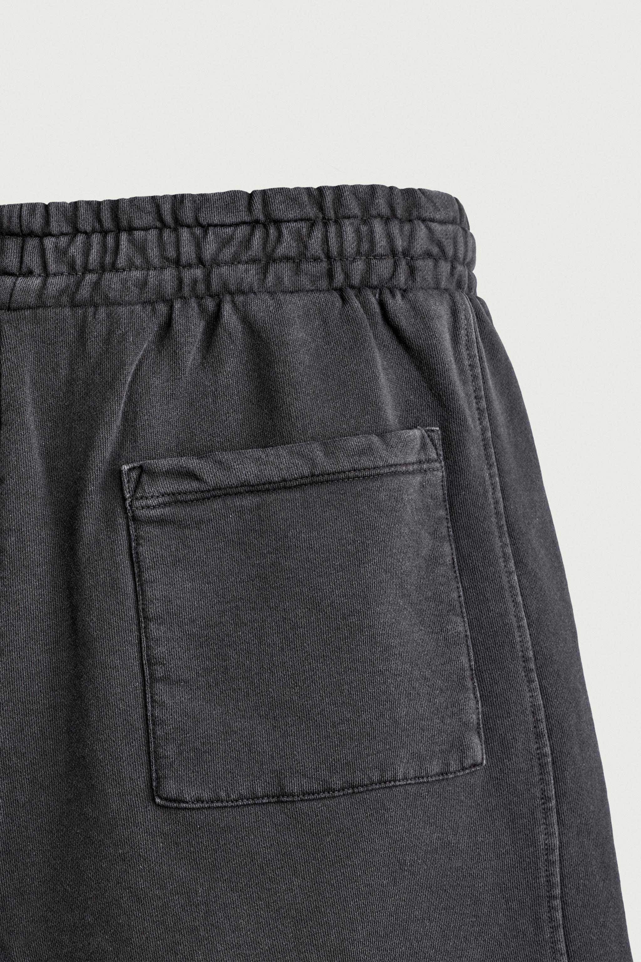 BASIC WASHED SWEATSHORTS
