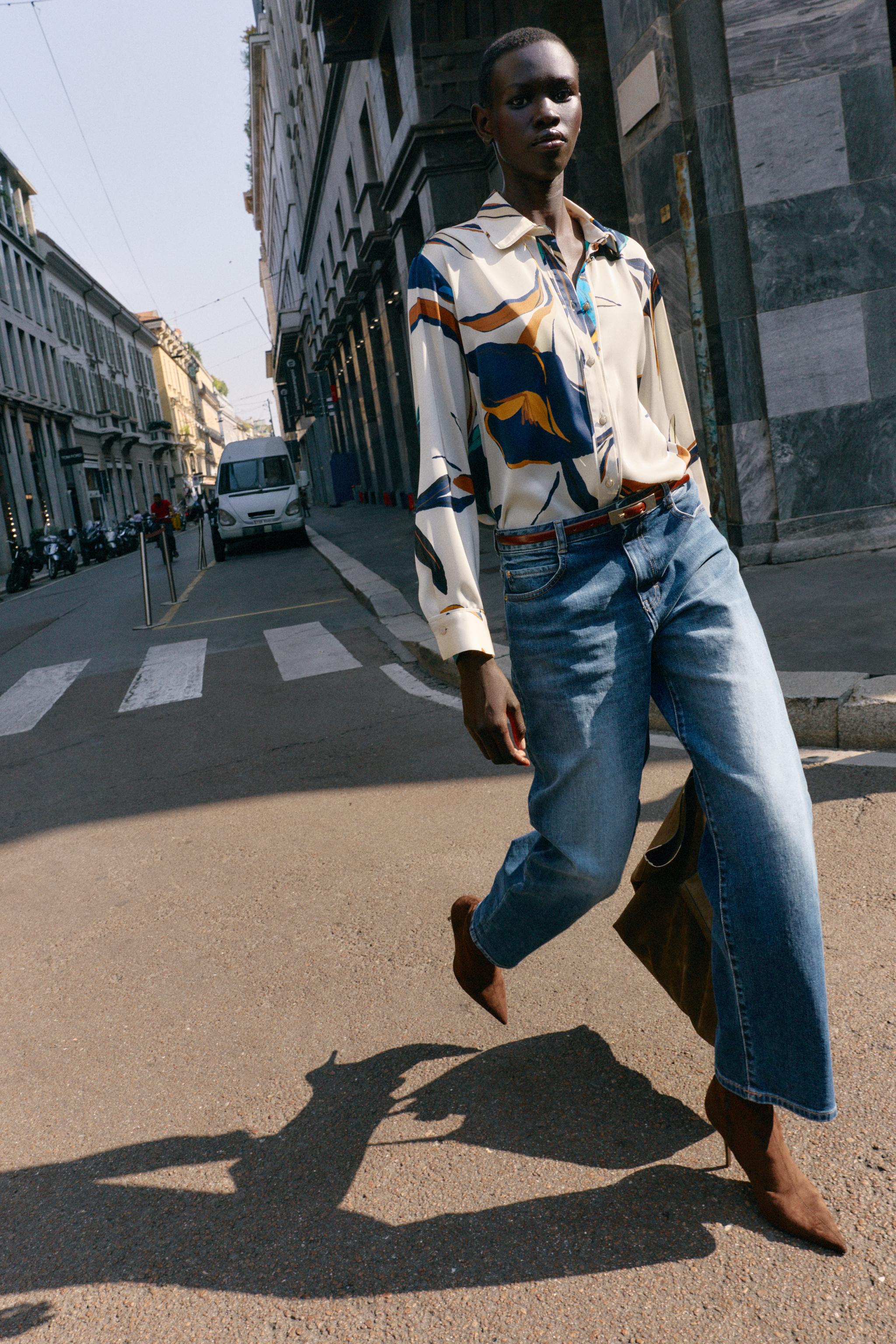 【新品】imperf Vintage Satin Shirt Ecru Satin Shirt Ivory - Ivory | Djerf Avenue