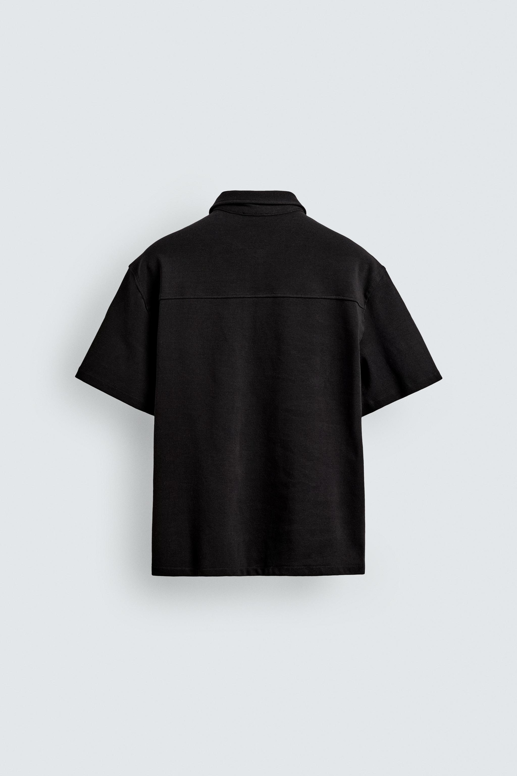 POLO RELAXED FIT À ZIP