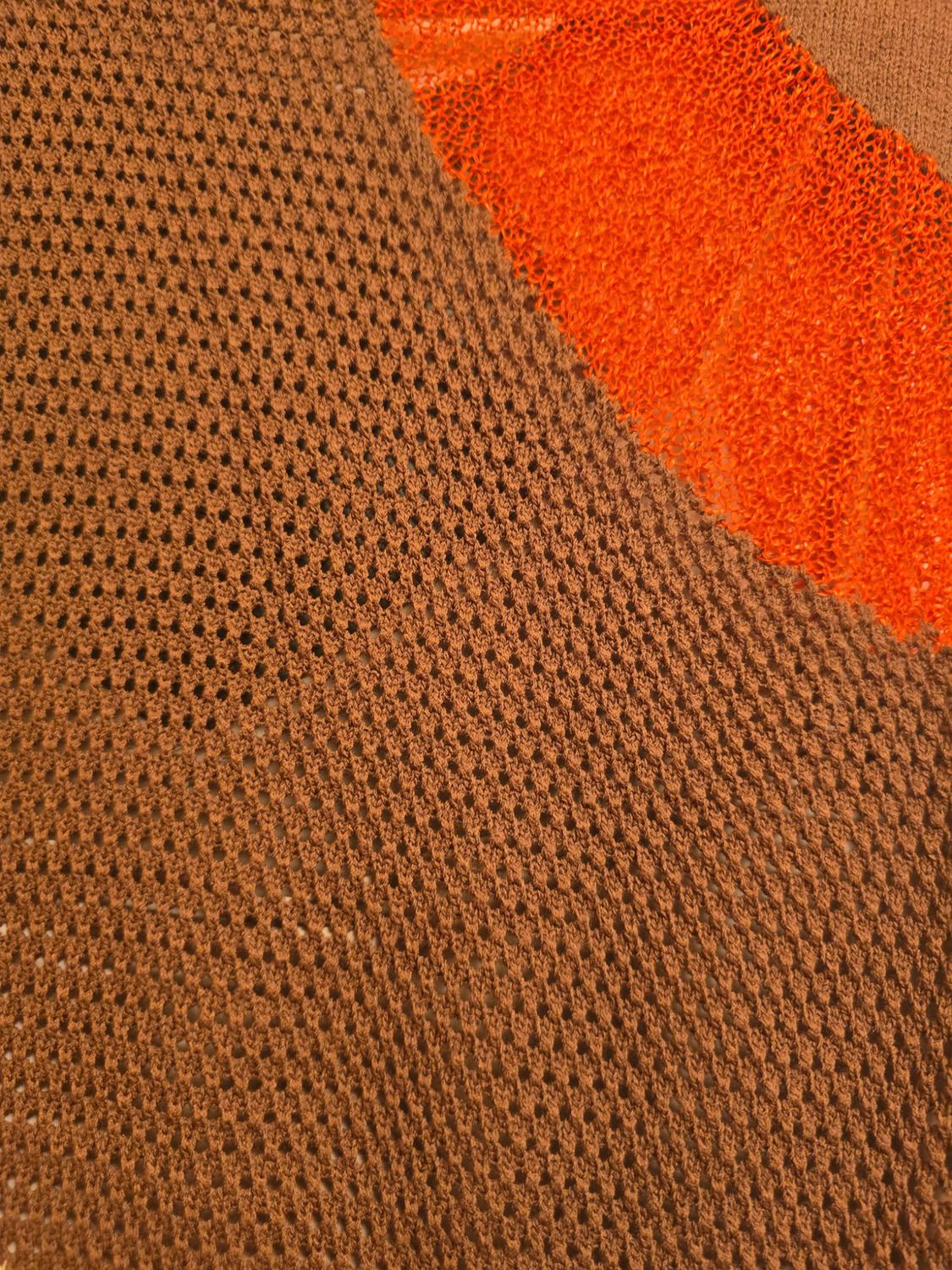 KNIT COLOUR BLOCK DRESS - Image 3