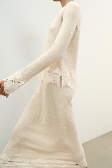 TOP RUSTIQUE EN CROCHET - Sable de Zara - Image 7