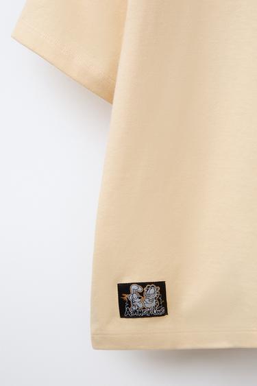 GARFIELD © PAWS INC PRINTED T-SHIRT - Tangerine by Zara - Image 3