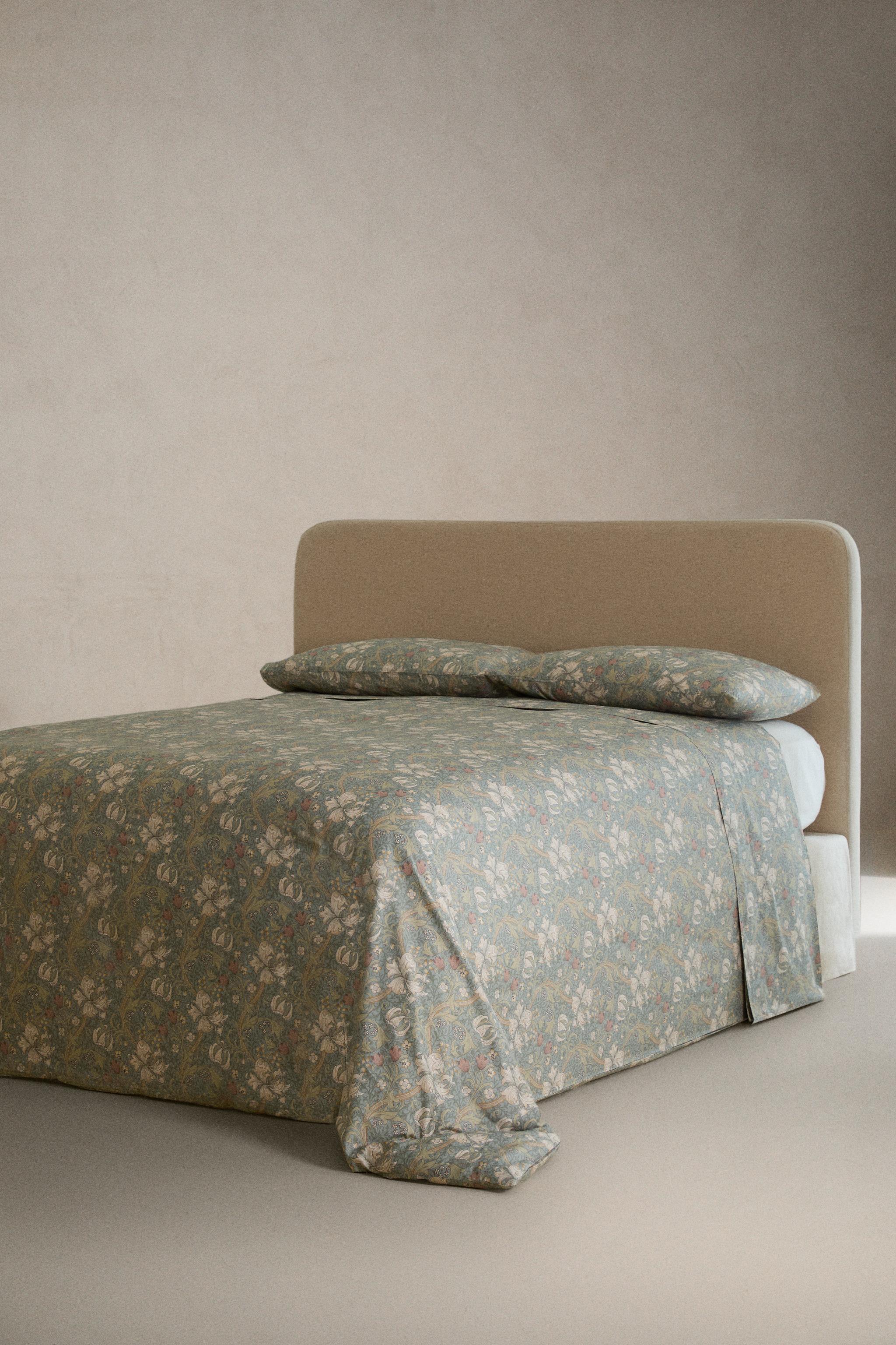 MORRIS & CO. COTTON SATEEN DUVET COVER