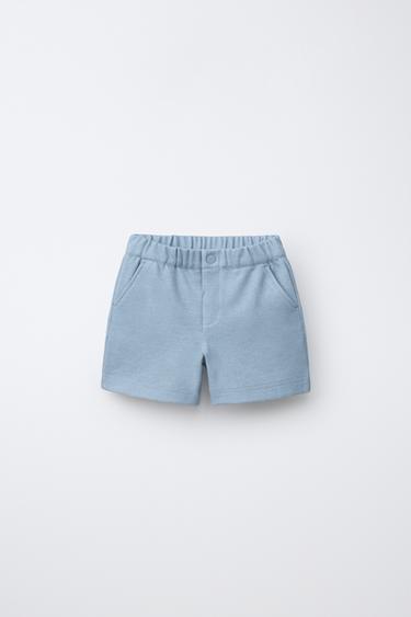 Zara UDOBNE BERMUDE – Plava