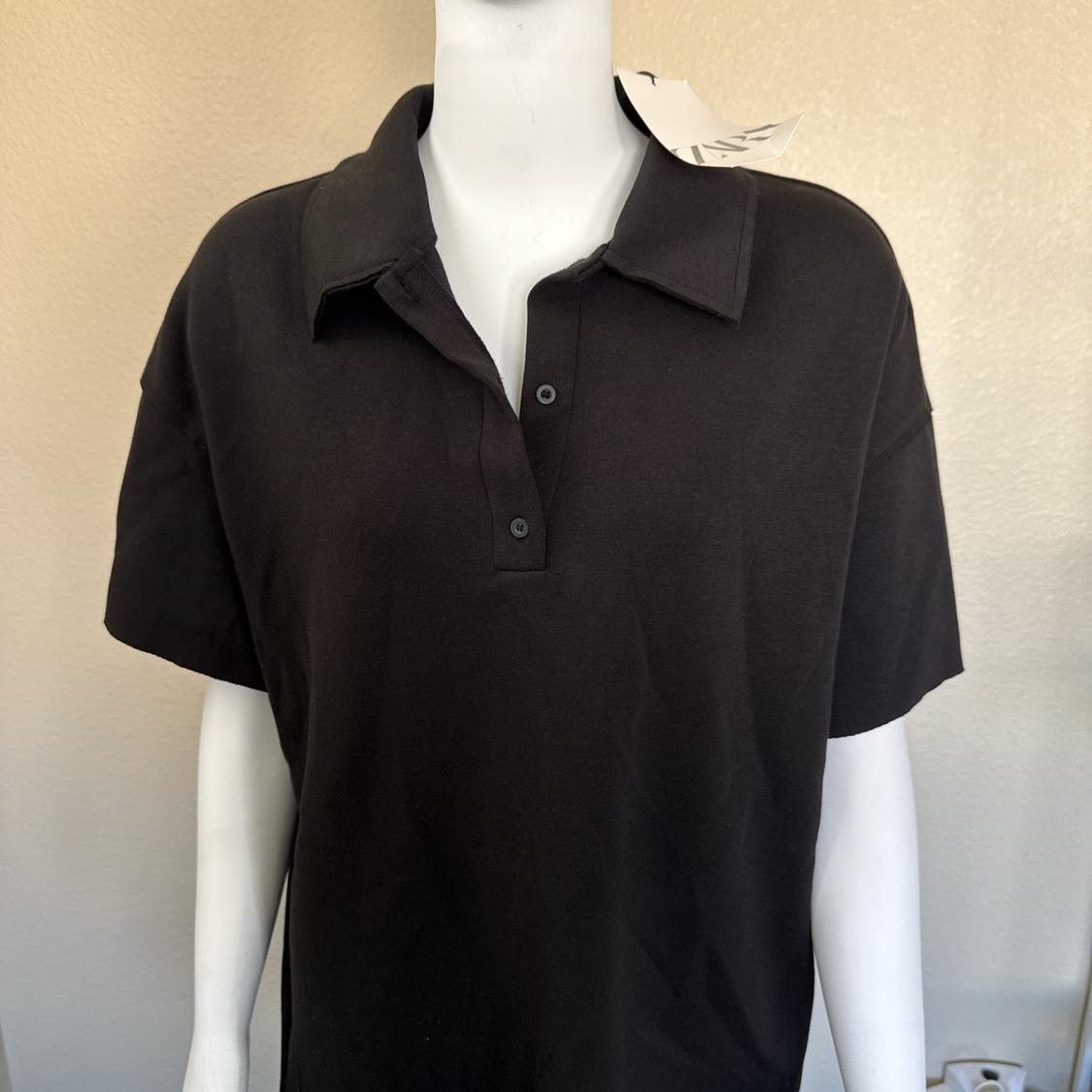 SHORT SLEEVE POLO DRESS - Image 5