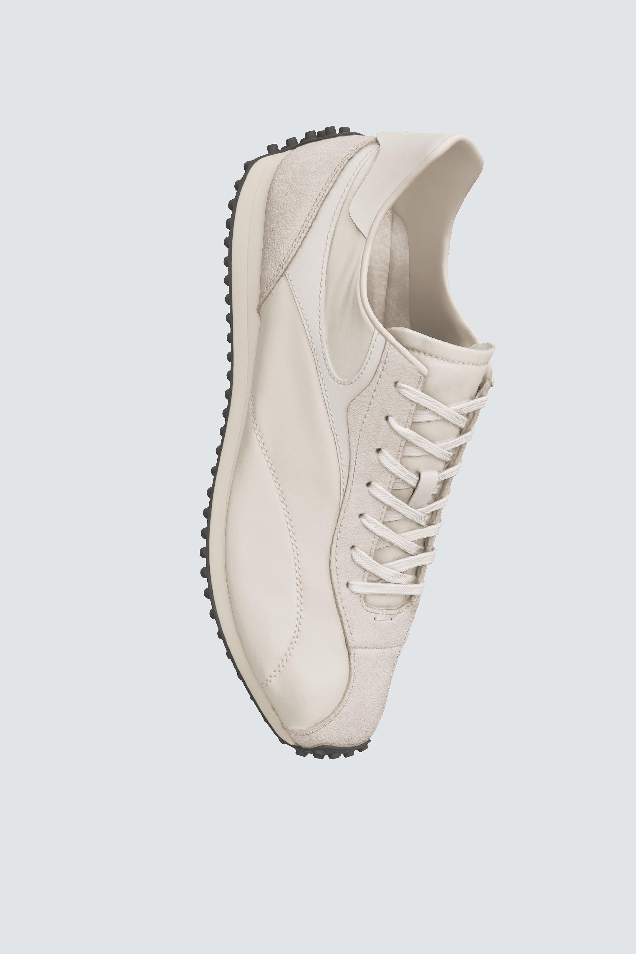 ナイロン限定版スニーカー - ボーンホワイト | ZARA Japan / 日本