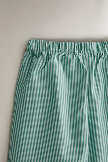 PYJAMA ENFANT RAYURES - Bleu de Zara - Image 4