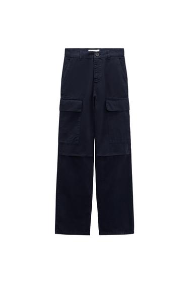 THE CARGO STRAIGHT TROUSERS