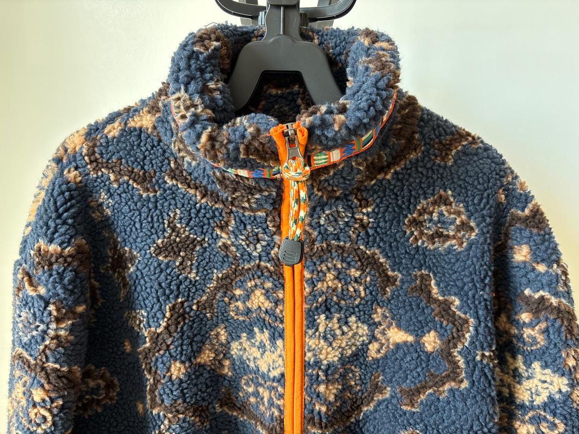 JACQUARD FLEECE JACKET