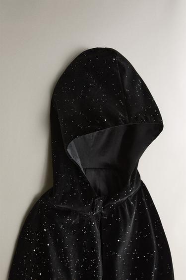 CHILDREN'S WITCH CAPE HALLOWEEN COSTUME - Black de Zara - Image 1