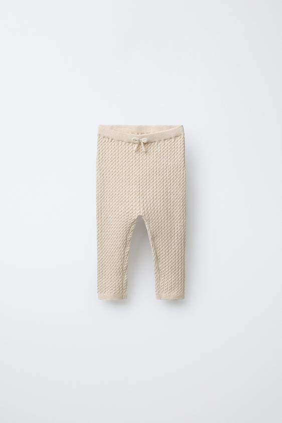 LEGGING PUNTO OCHOS - Arena / Vigoré de Zara - Imagen 0