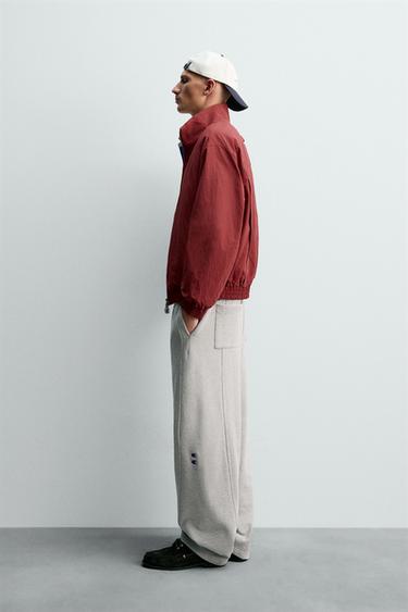 VESTE TECHNIQUE ÉCUSSONS CHAMPION ® X ZARA - Rouge de Zara - Image 3