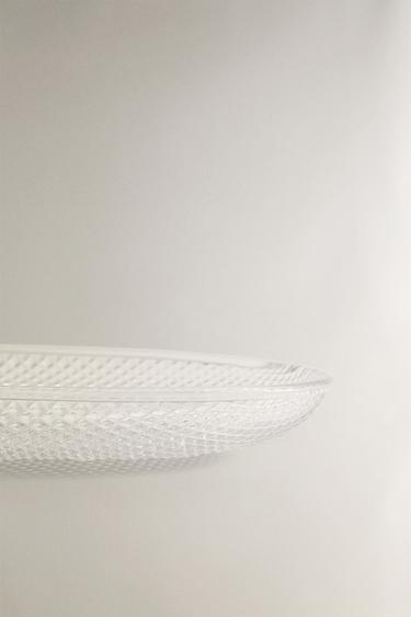 PLAT OVALE VERRE RELIEF -  de Zara - Image 3