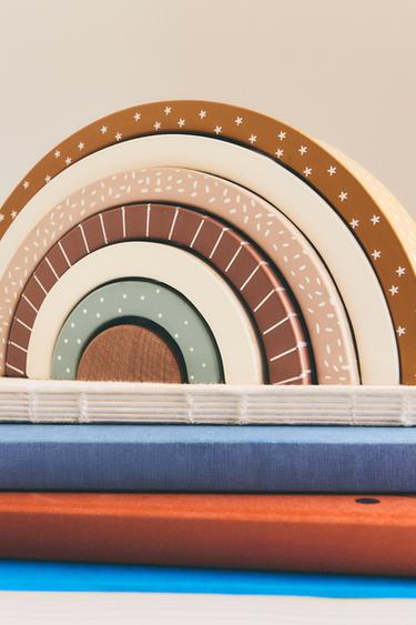 CHILDREN'S TOY RAINBOW BLOCKS - Multicoloured by Zara