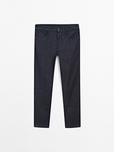 Zara Lightweight slim fit jeans - Navy blue
