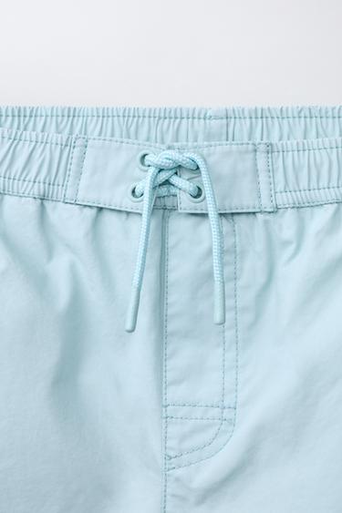 6-14 YEARS/ PUKAS SURF COLOUR BLOCK SWIM SHORTS - Blue by Zara - Image 2