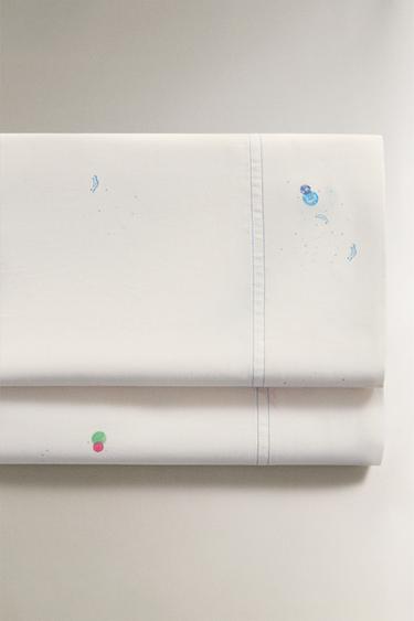 Zara KIDS' SPACE FLAT SHEET - Multicolored