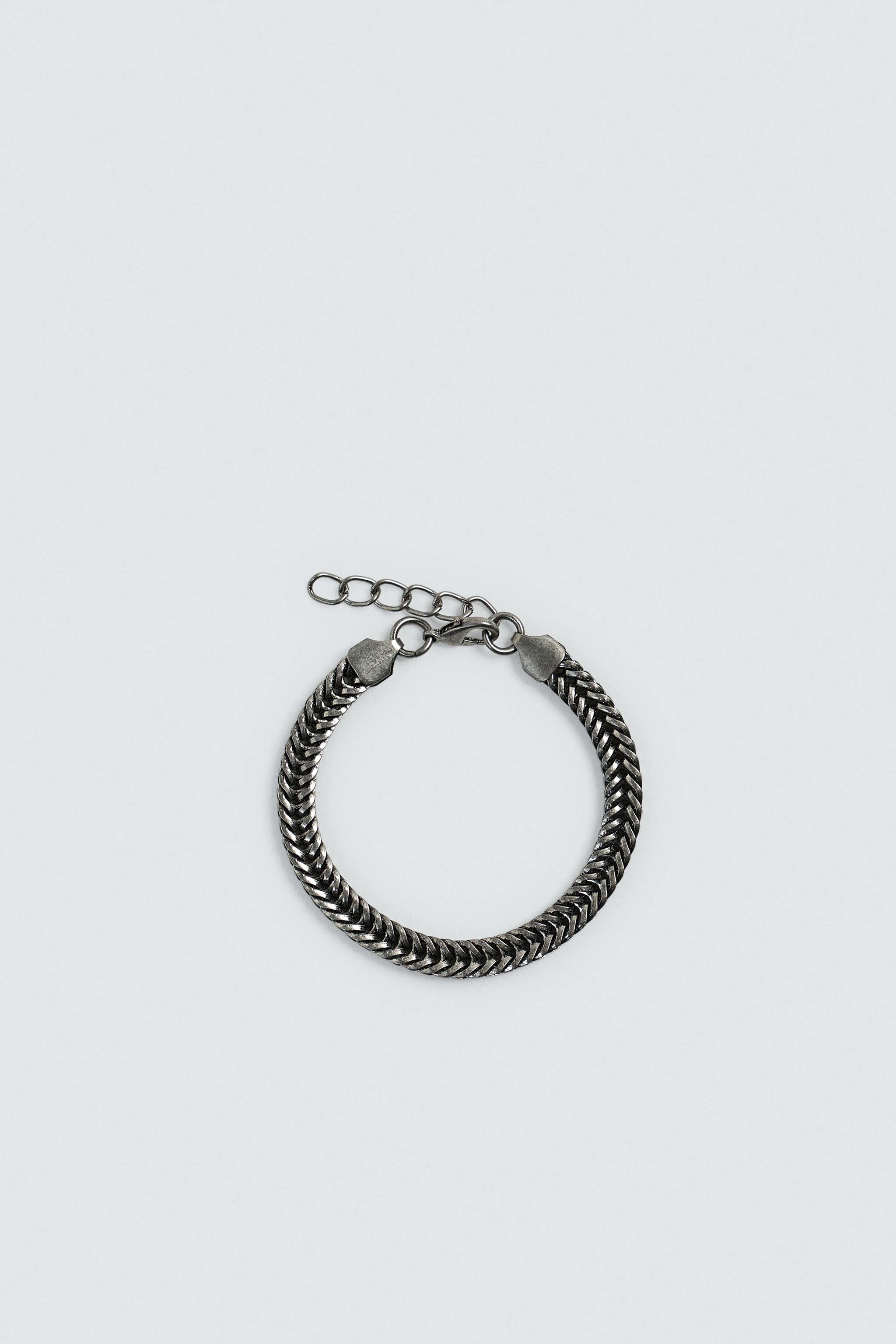 メタルチェーンリンクブレスレット - シルバー | ZARA Japan / 日本