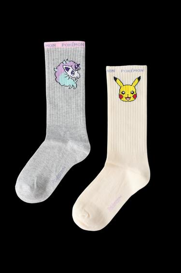 Zara TWO-PACK OF POKÉMON ™ SOCKS - Lilac