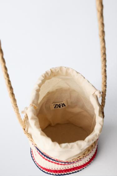 SAC BANDOULIÈRE EN CROCHET POISSONS - Blanc écru de Zara - Image 4