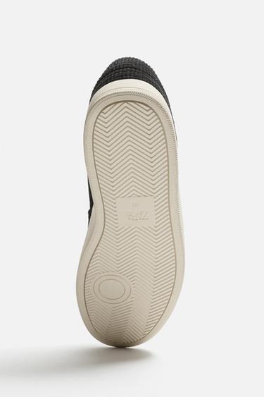 CORDUROY TRAINERS - Black by Zara - Image 5