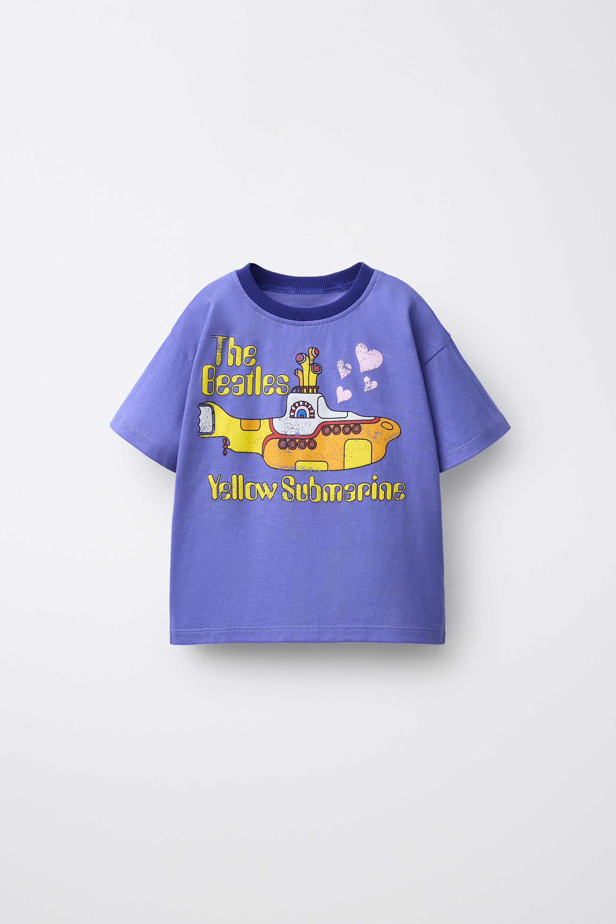 サブマリン THE BEATLES ® Tシャツ - ブルー | ZARA Japan / 日本