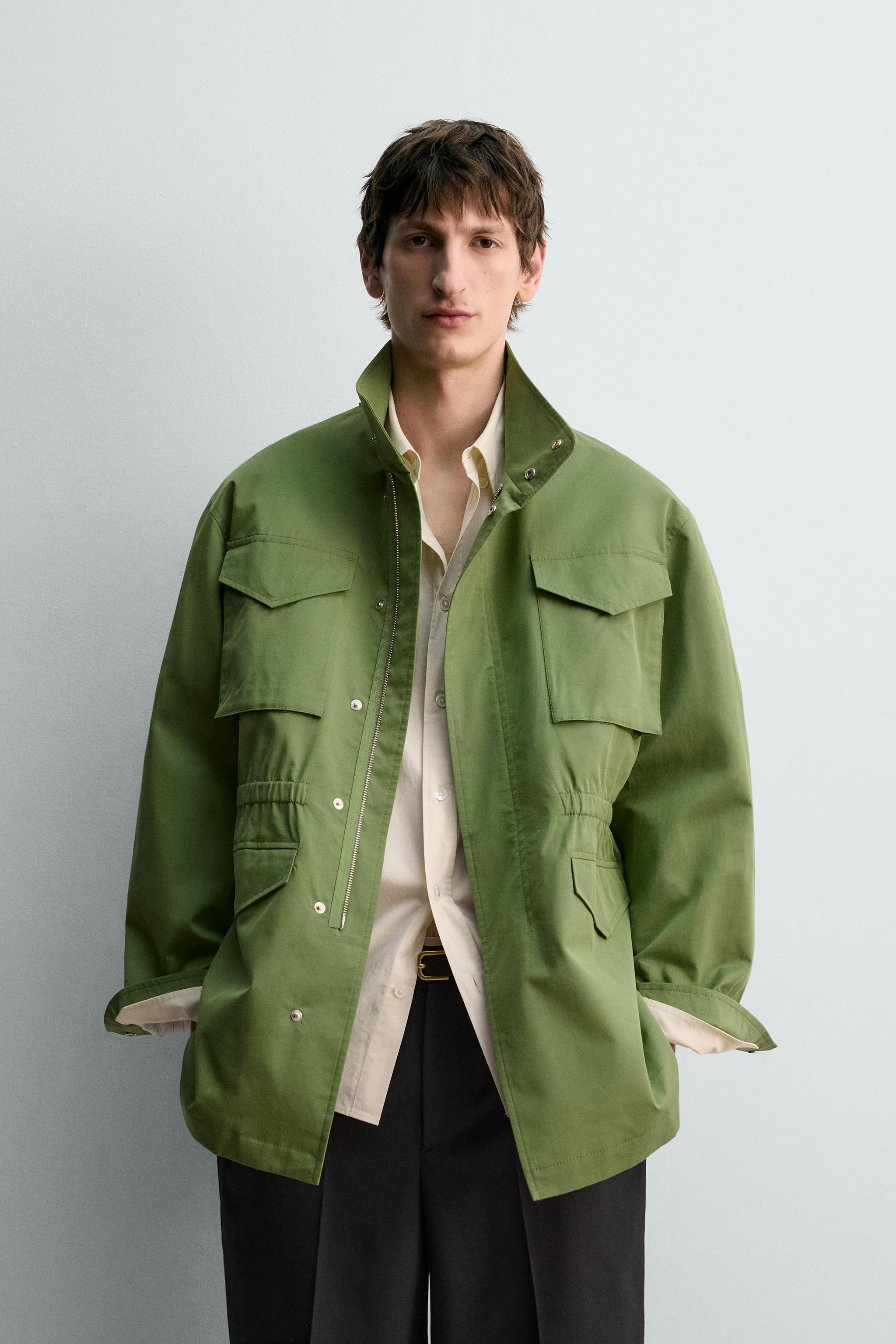 PARKA RELAXED FIT À POCHES