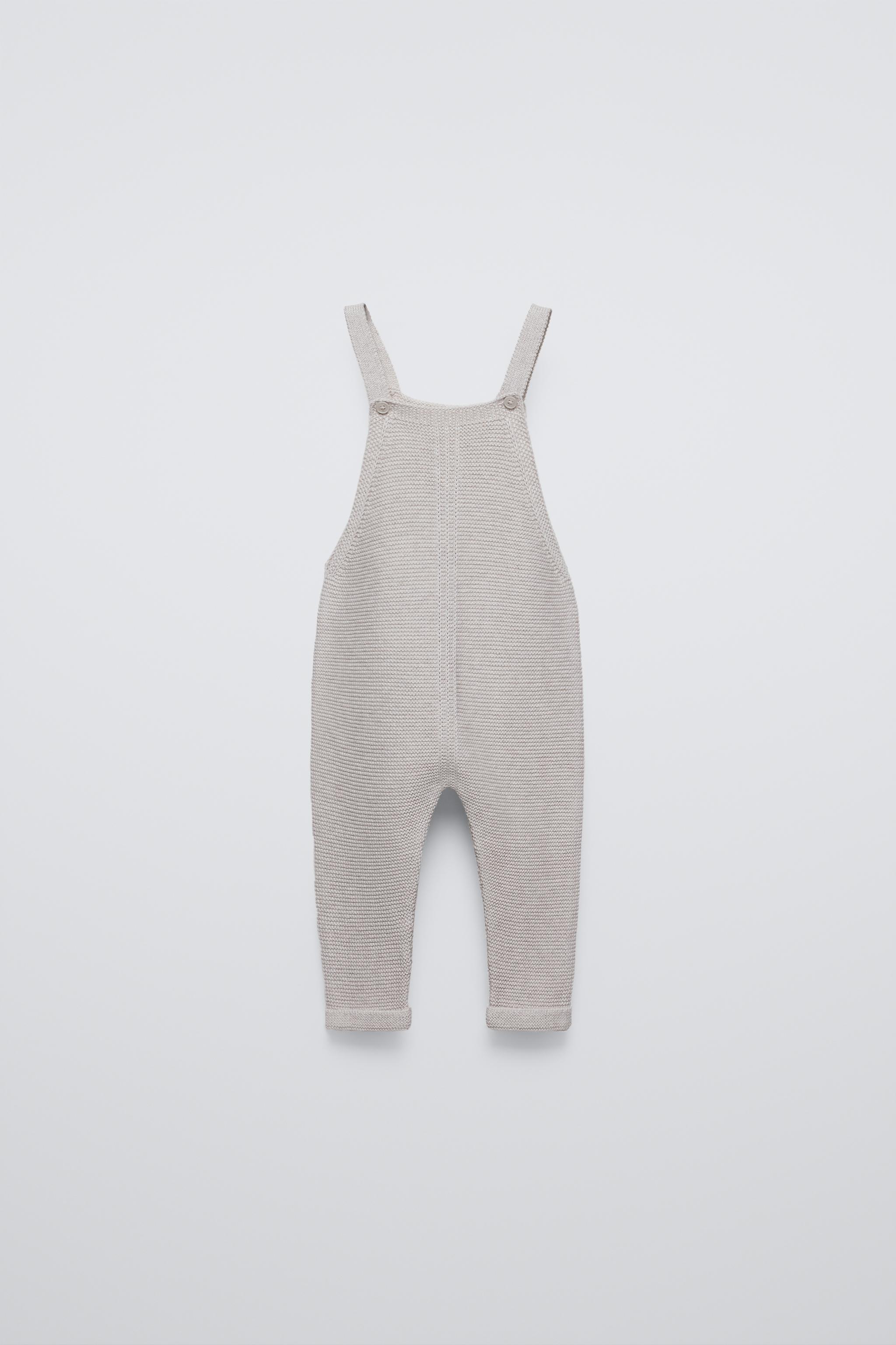 ZARA NWT sold knit overalls girls size 4-5 years