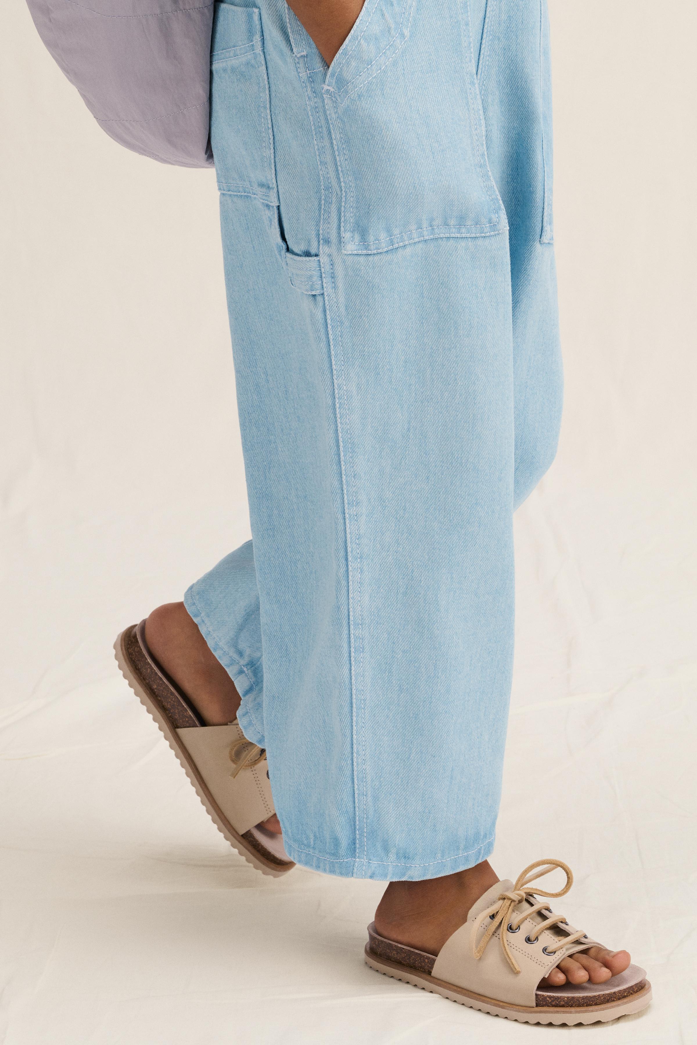 【ZARA】JMPST 14 ジャンプスーツ ネイビーブルー 4562/002/401 JMPST 14 - ネイビーブルー | ZARA Japan / 日本