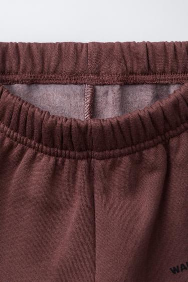 MICKEY MOUSE © DISNEY JOGGING SWEATSHIRT AND JOGGER TROUSERS SET - Burgundy by Zara - Image 3