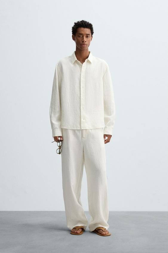 RELAXED FIT 100% HEMP SHIRT