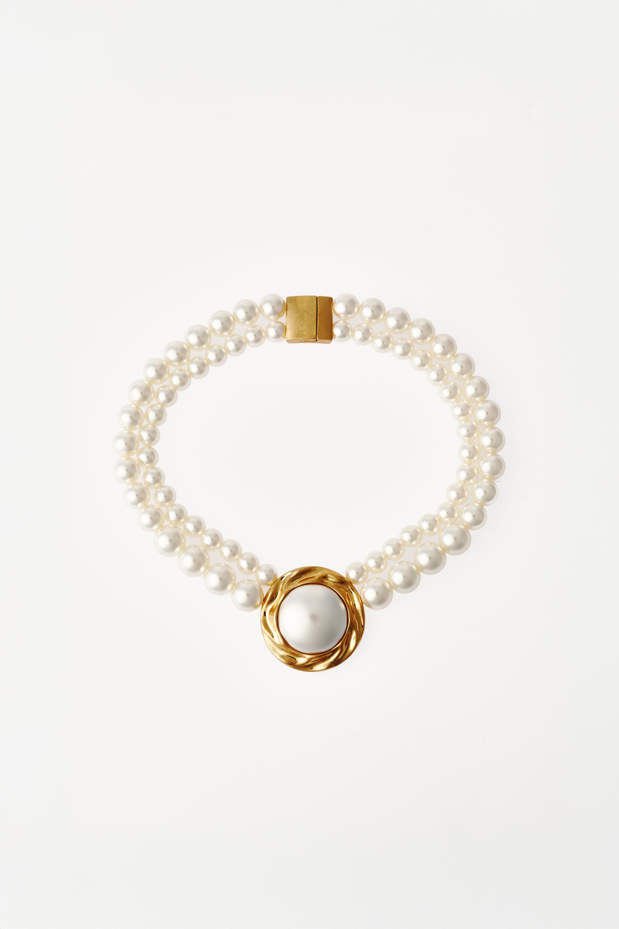 DOUBLE PEARL NECKLACE WILLY CHAVARRIA X ZARA