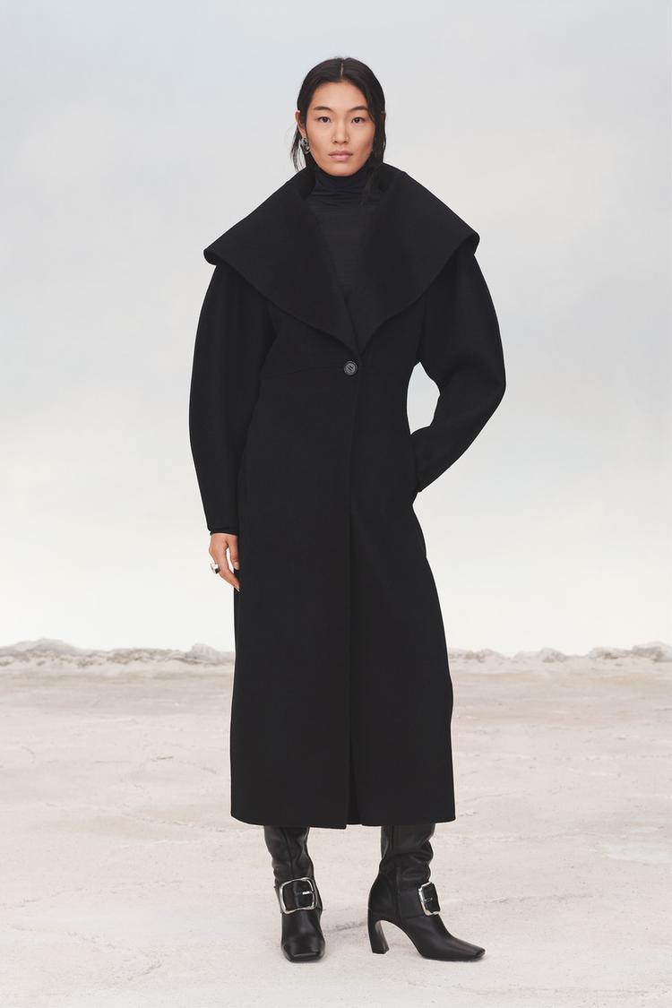 Oversized Coat Zara Canada Wool Coat Zara Wool Coat Zara Oversized
