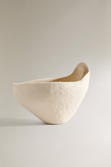 DECORATIVE PAPER-MÂCHÉ PIECE - Ecru by Zara