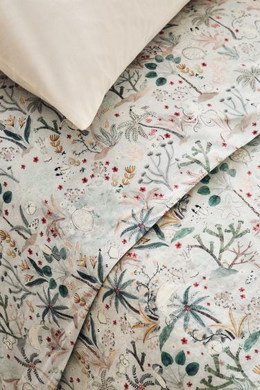 DRAP DE DESSUS ENFANT IMPRIMÉ MARIN - Multicolore de Zara - Image 5