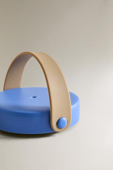 LUNCH BOX ENFANT SILICONE CONTRASTE - Écru / Bleu de Zara - Image 3