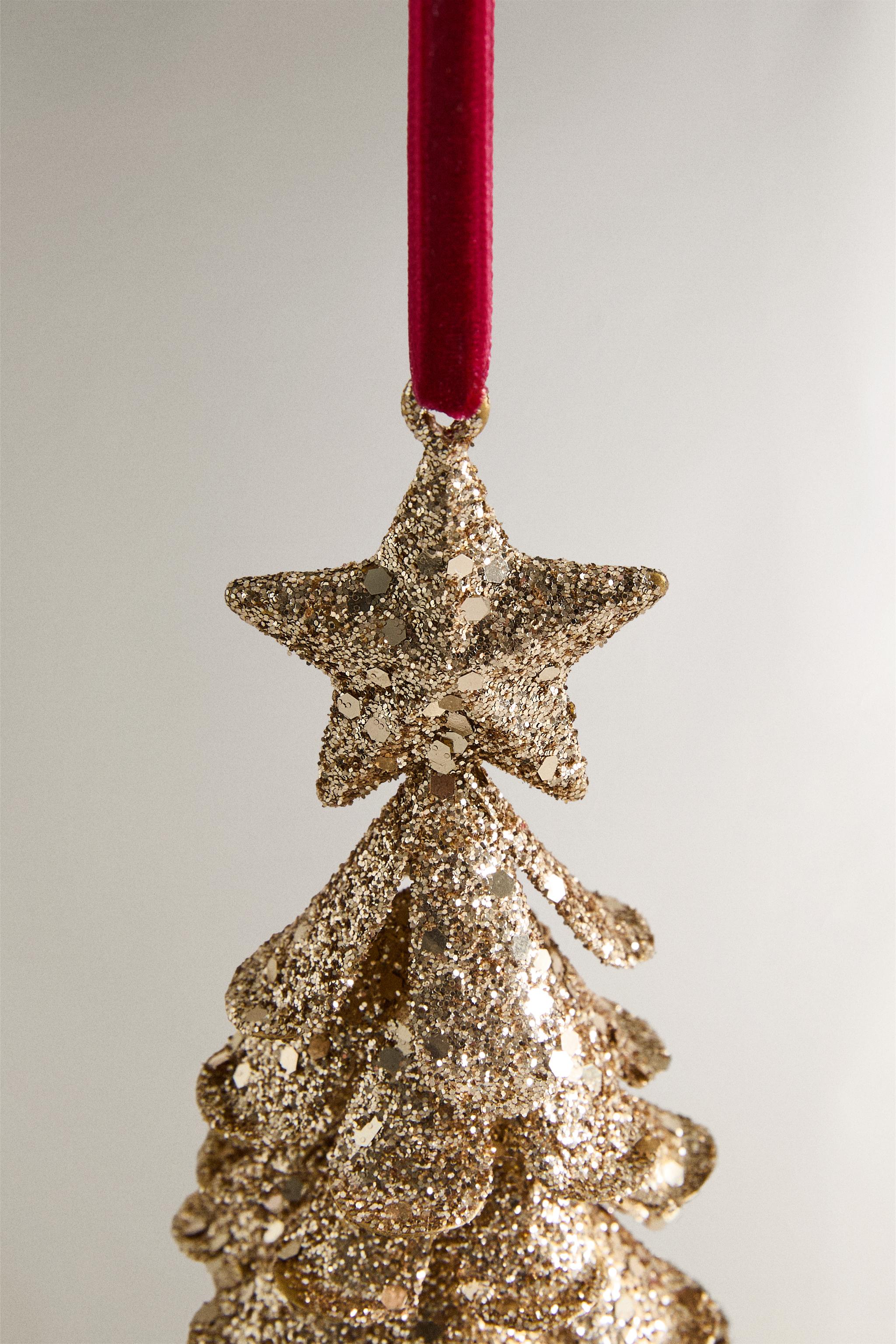GOLDEN IRON TREE ORNAMENT