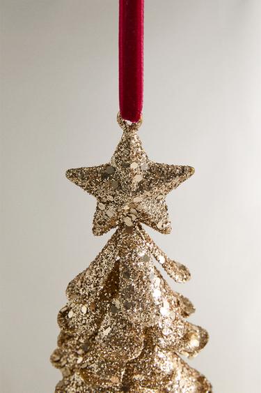GOLDEN IRON TREE DECORATION - Gold by Zara - Image 2