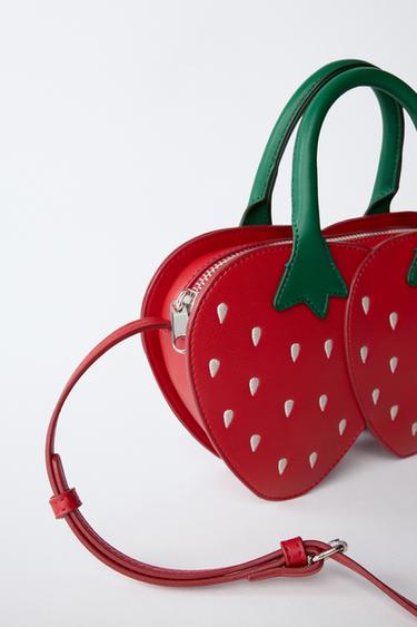SAC BANDOULIÈRE FRAISES - Rouge de Zara - Image 2