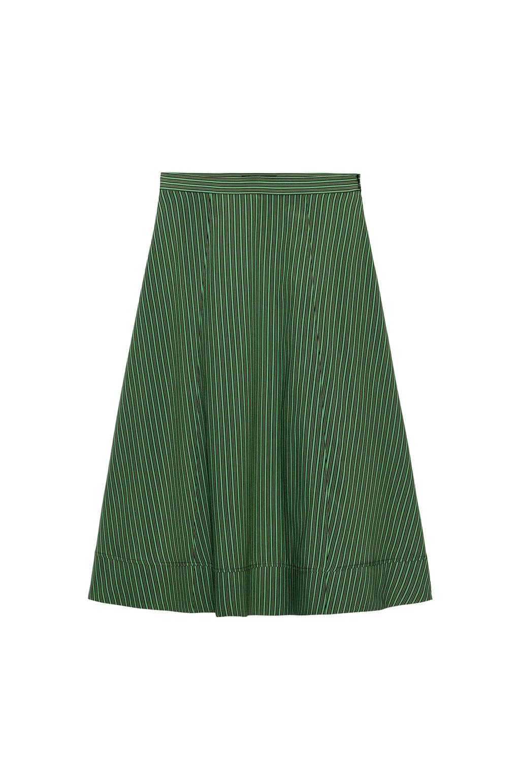 ZW COLLECTION STRIPED MIDI SKIRT - image 3