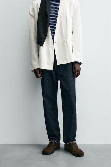 JEANS STRAIGHT FIT - Azul / Verde de Zara