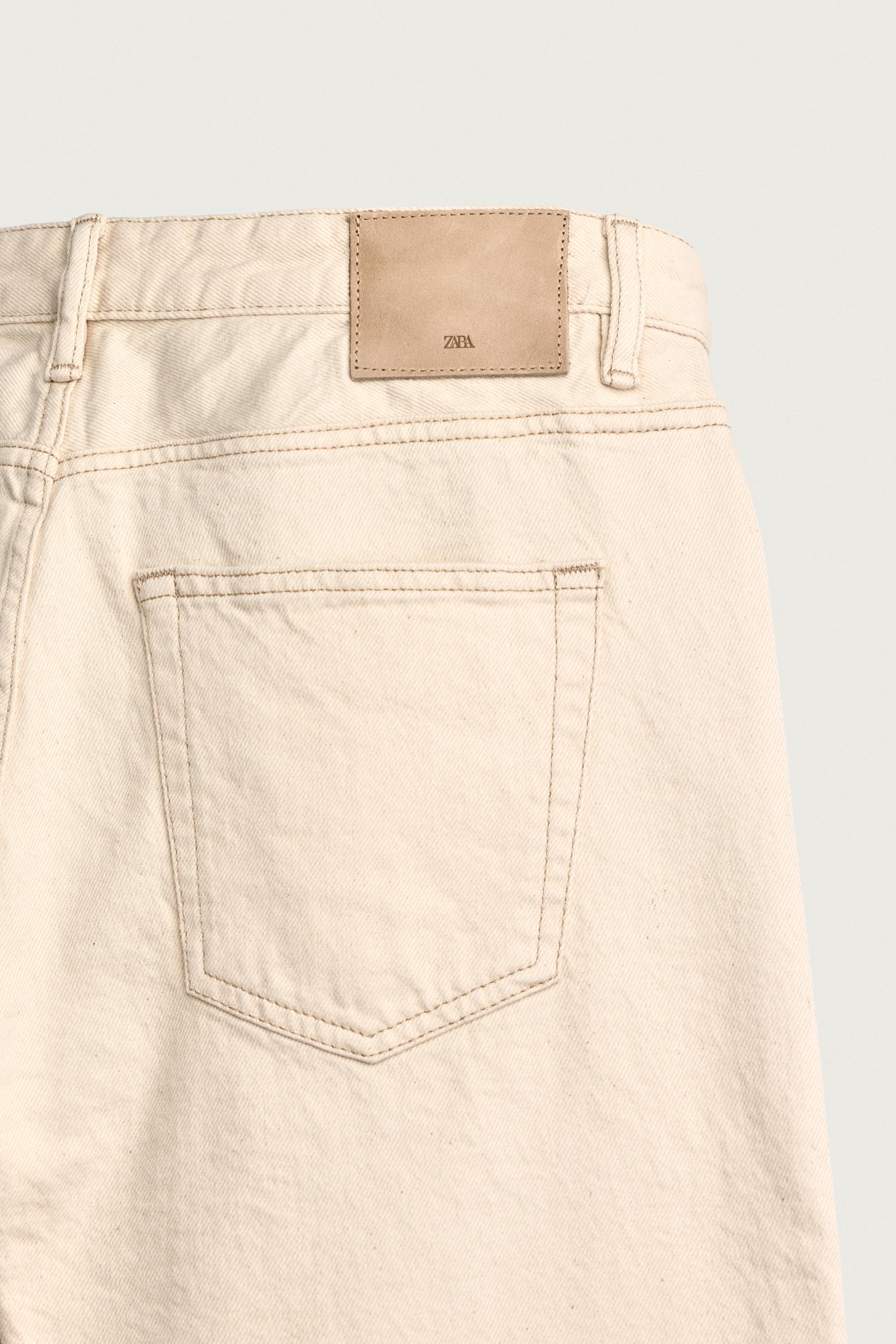 Мужские джинсы Zara SLIM TAPERED FIT JEANS — фото 10