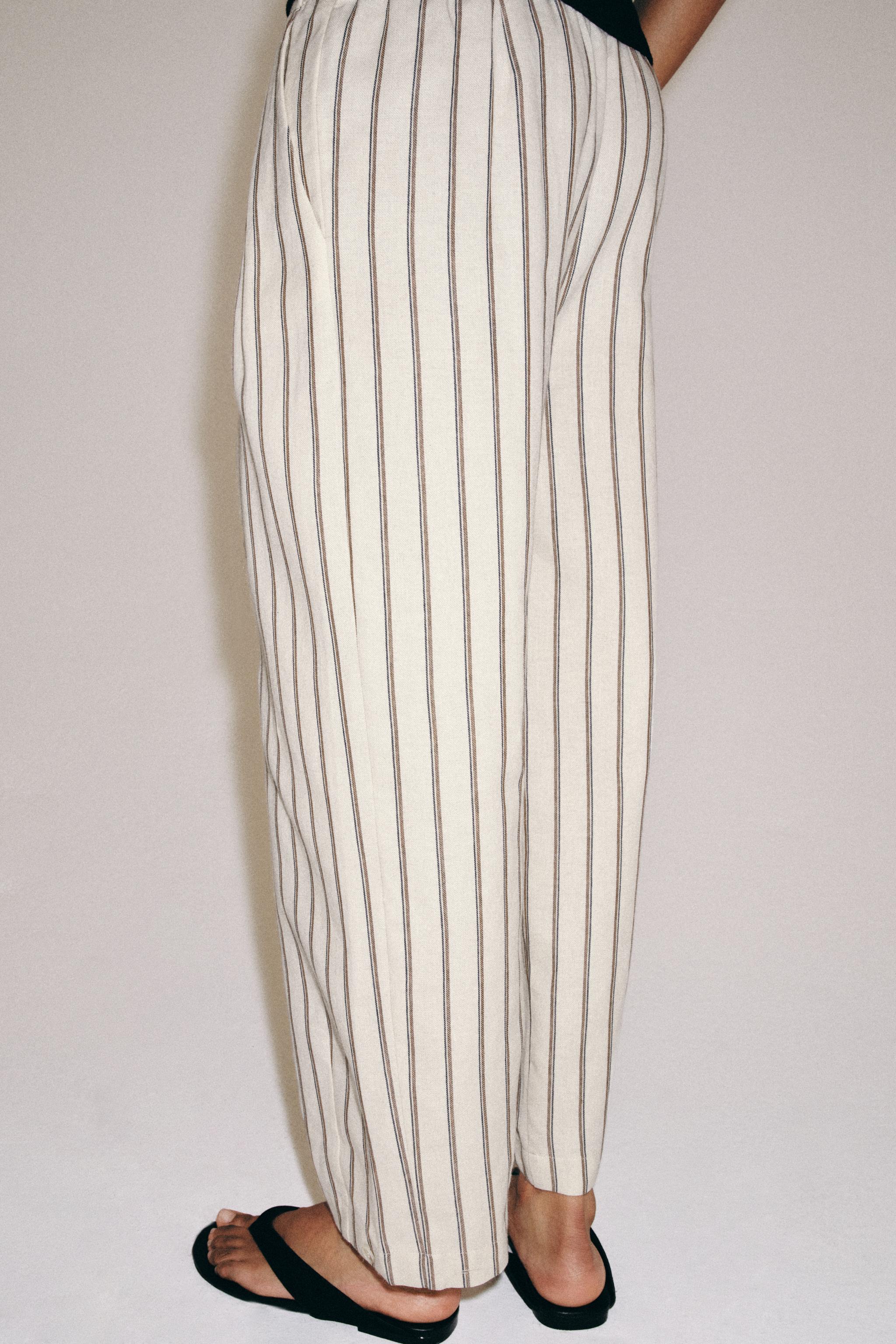 ZW COLLECTION STRIPED PAJAMA PANTS