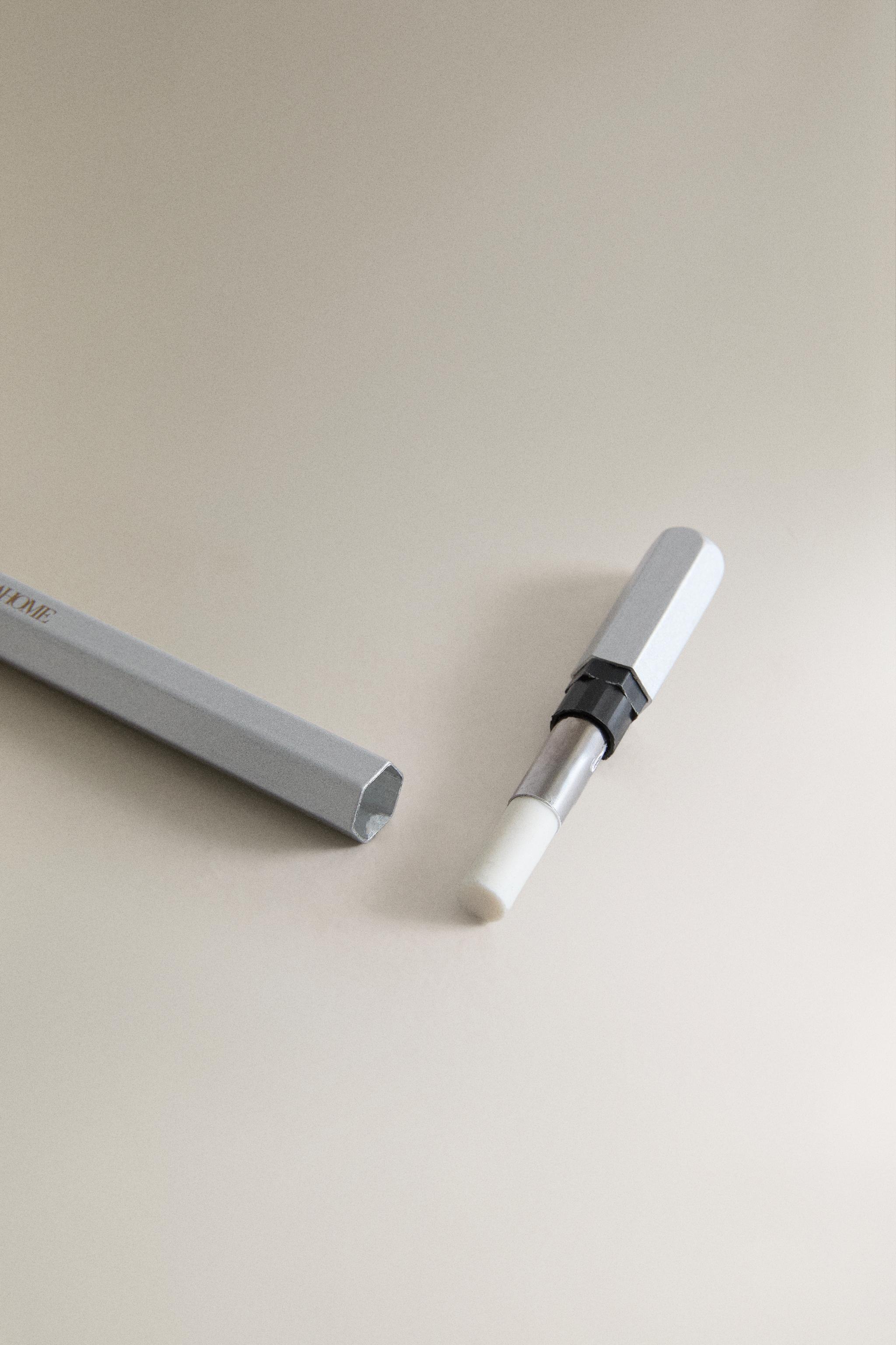 2-TIP MECHANICAL PENCIL — Silver