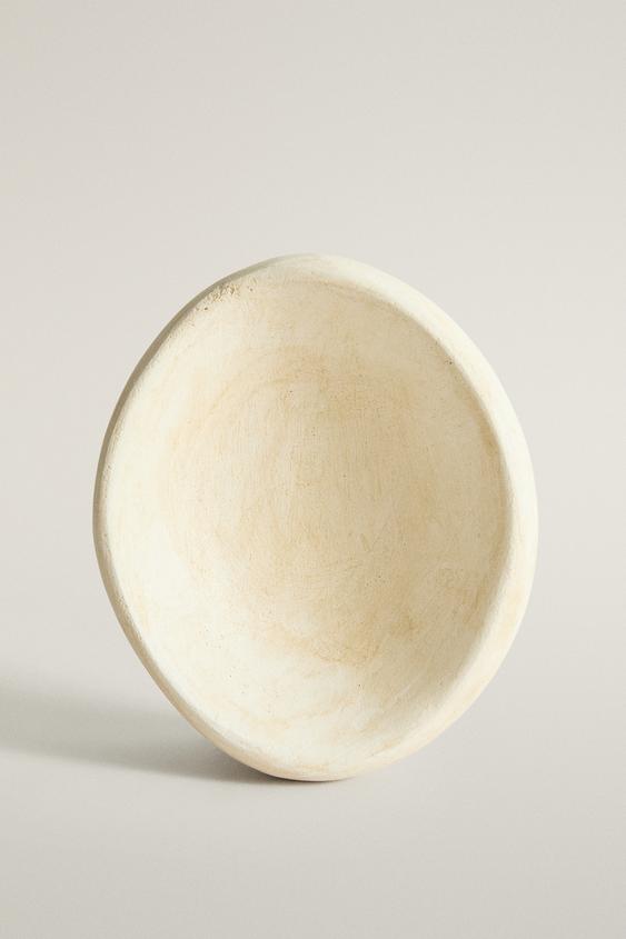 STONE-EFFECT BATHROOM SOAP DISH - Beige by Zara - Image 0
