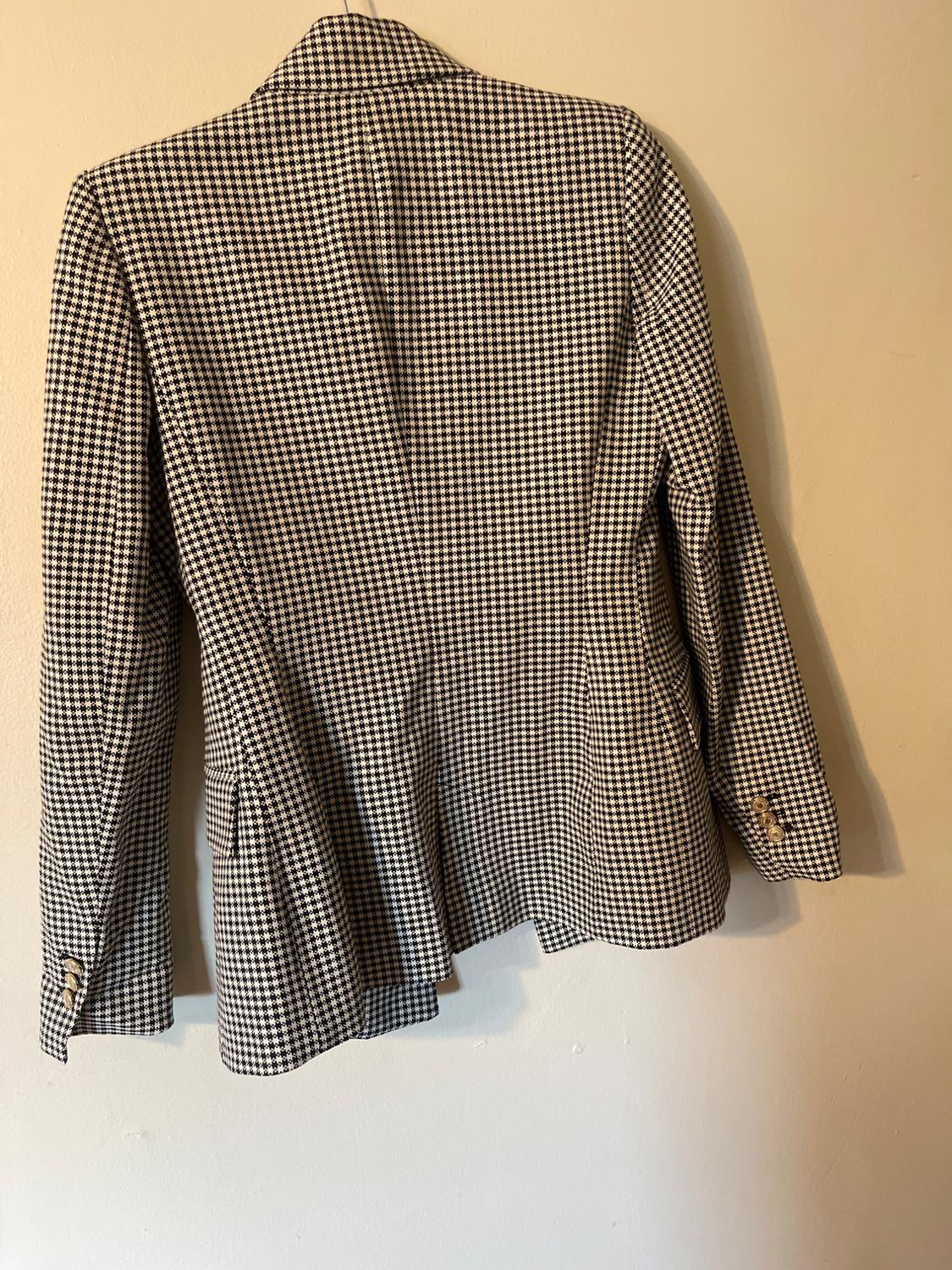 DOUBLE BREASTED TEXTURED WEAVE JACKET - Image 3
