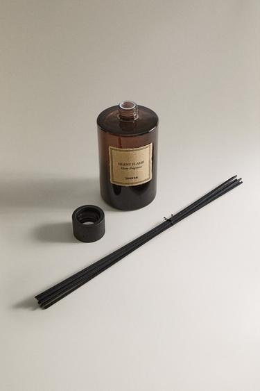 (500 ML) SILENT FLAME REED DIFFUSERS - Dark grey marl by Zara - Image 1