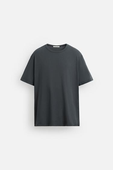 LIGHTWEIGHT T-SHIRT - Blue by Zara