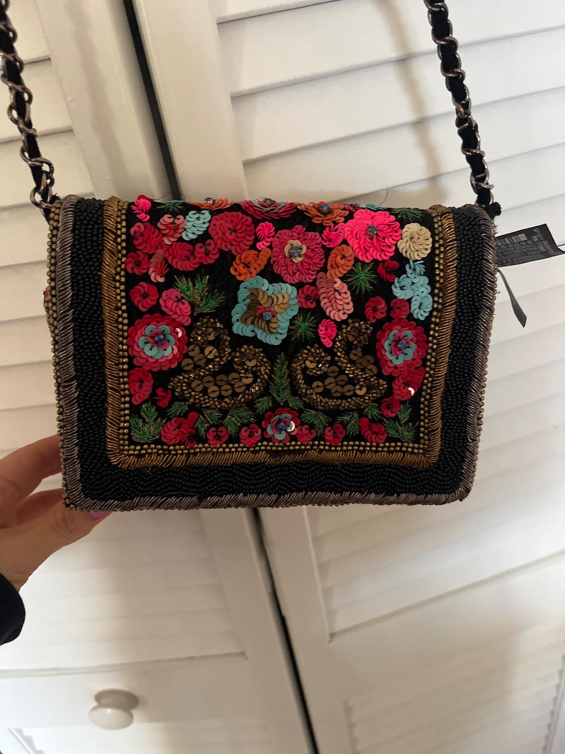 EMBROIDED FLOWER BAG - Image 2